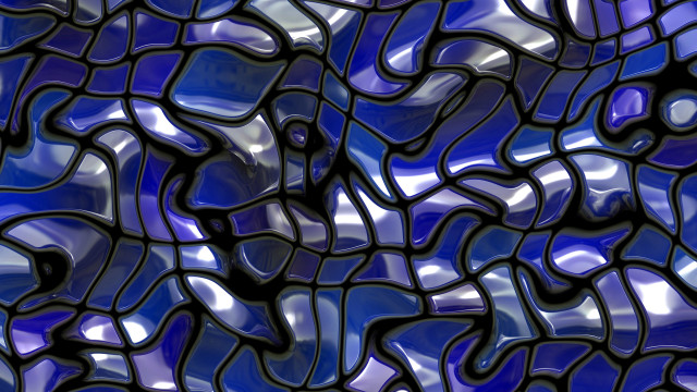 Blue black abstract white black free wallpaper for desktop - medium preview image