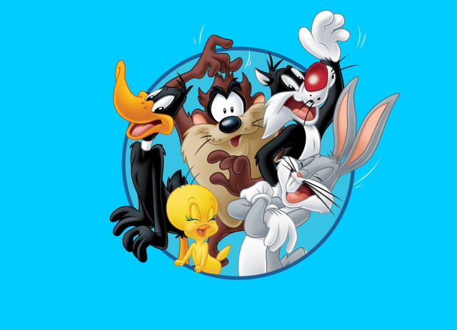 Cartoon group blue background pokemon free wallpaper for desktop - medium preview image