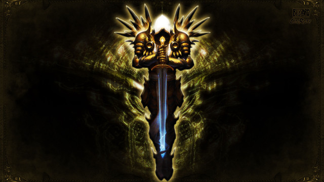 Glowing sword face rayonism andor free wallpaper for desktop - medium preview image