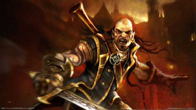 Demon faced warrior chris rahn free wallpaper for desktop - medium preview image