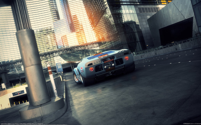 Cityscape sunset car tokyo skyscraper free wallpaper for desktop - medium preview image