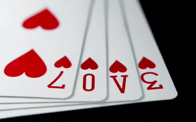 Love cards four spades heart free wallpaper for desktop - medium preview image
