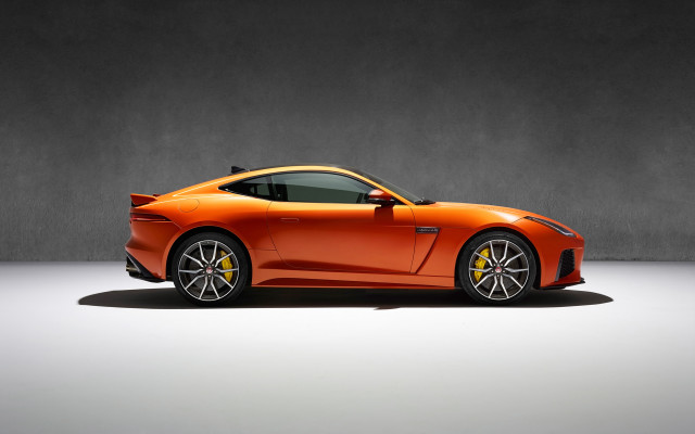 Bright orange sports car studio #2 free wallpaper for desktop - medium preview image