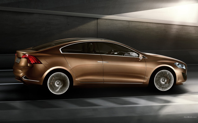 Brown car street building light free wallpaper for desktop - medium preview image