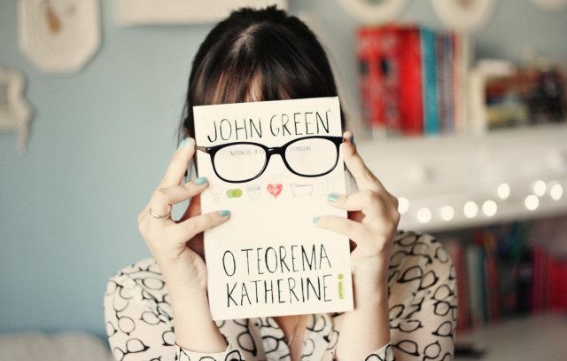 Woman reading book glasses aqua free wallpaper for desktop - medium preview image