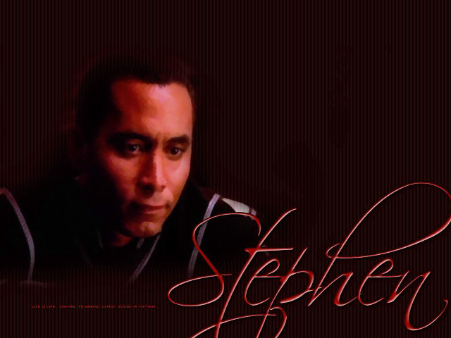 Stephen man red ink black free wallpaper for desktop - medium preview image