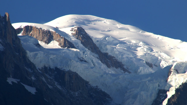 Snow mountain blue sky clouds #3 free wallpaper for desktop - medium preview image