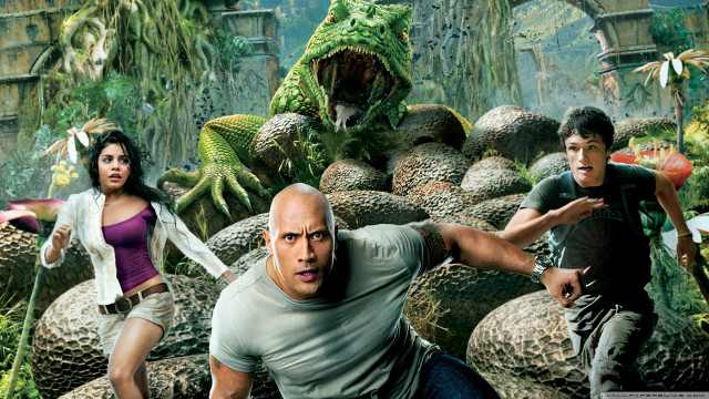 Jungle giant lizard man purple free wallpaper for desktop - medium preview image