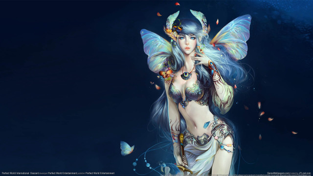 Butterfly costume fantasy anne stokes free wallpaper for desktop - medium preview image