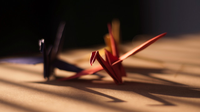 Scissors shadow abstract conceptual art free wallpaper for desktop - medium preview image