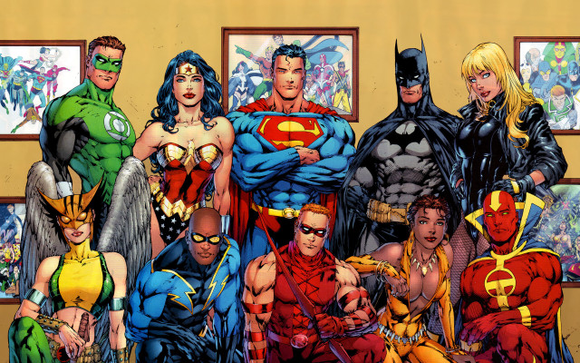 Superheroes group wall pictures man free wallpaper for desktop - medium preview image