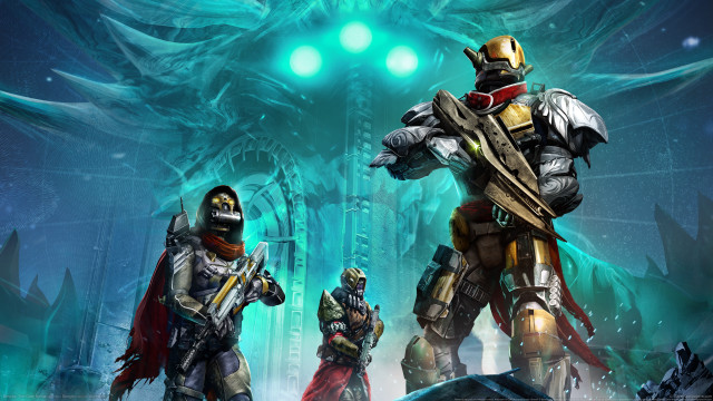 Alien people sword armor moon free wallpaper for desktop - medium preview image