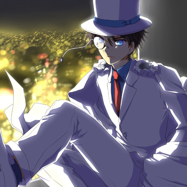 Man top hat suit sitting free wallpaper for tablet - medium preview image