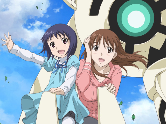 Girls giant object green light free wallpaper for desktop - medium preview image