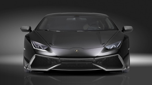 Black sports car hood up #12 free wallpaper for desktop - medium preview image