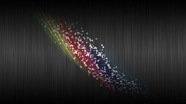 Rainbow line dots abstract wallpaper free wallpaper for desktop - medium preview image