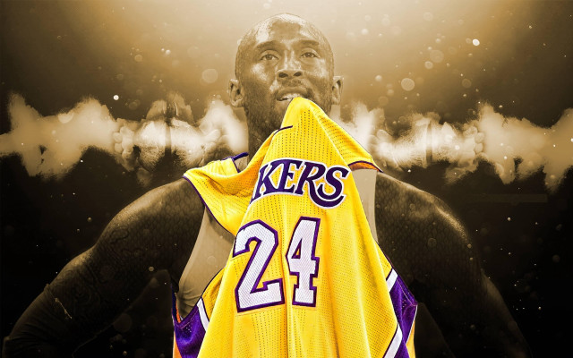 Man lakers jersey basketball smoke free wallpaper for desktop - medium preview image