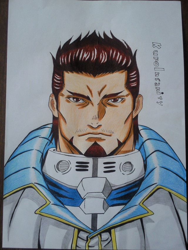 Man sword helmet cape drawing free wallpaper for mobile - medium preview image