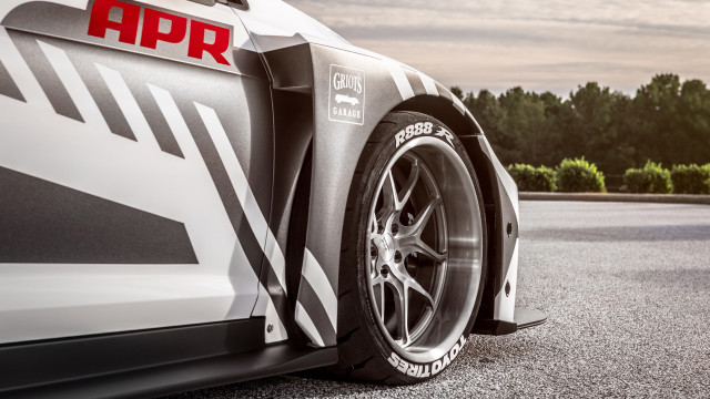 Car closeup road trees clouds free wallpaper for desktop - medium preview image