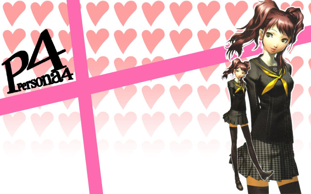 Girl bow sword pink background free wallpaper for desktop - medium preview image