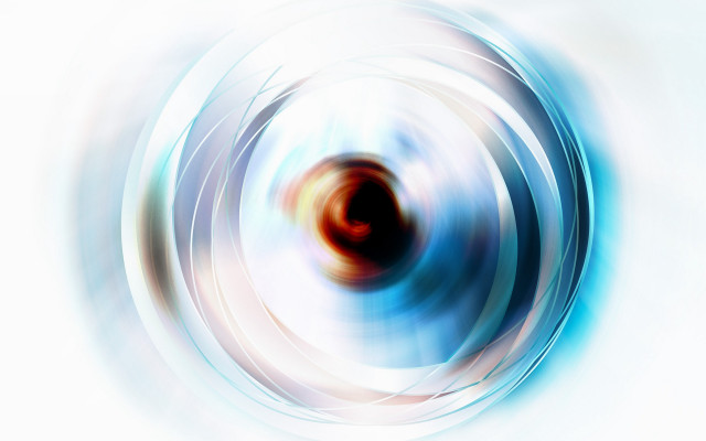 Blurry red blue object motion free wallpaper for desktop - medium preview image