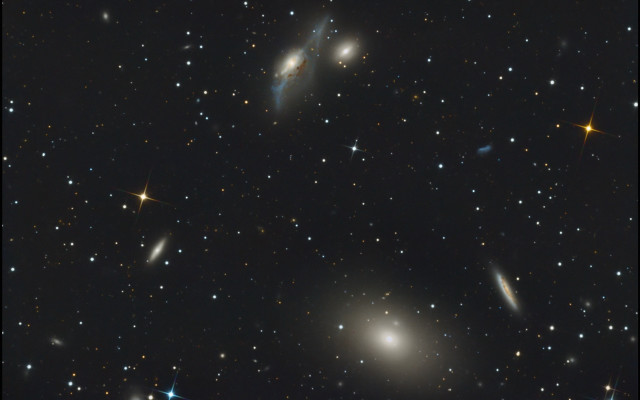 Star galaxy night sky milky free wallpaper for desktop - medium preview image