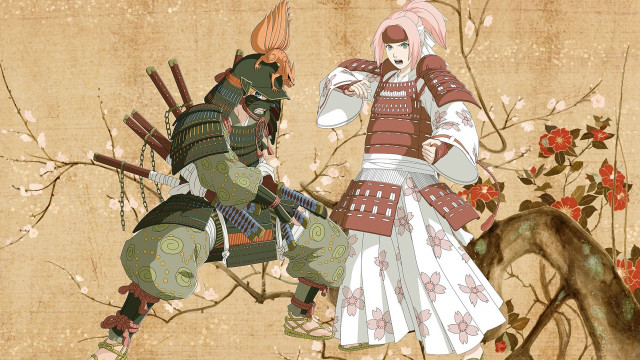 Baioken eishun ukiyo e samurai free wallpaper for desktop - medium preview image