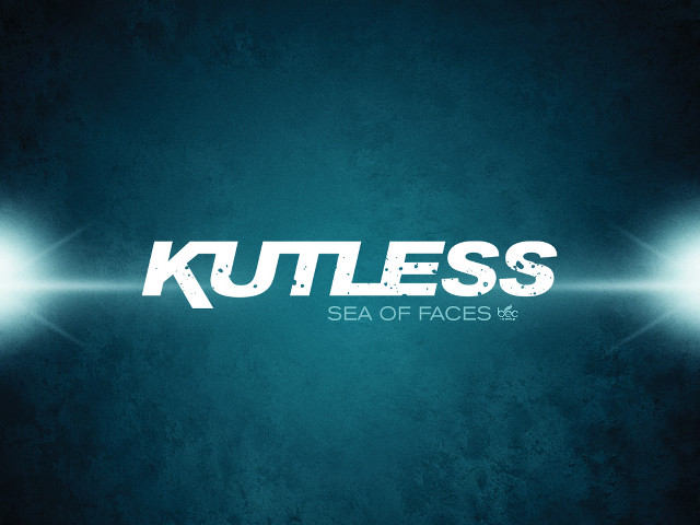 Blue background kutles glowing lights free wallpaper for desktop - medium preview image