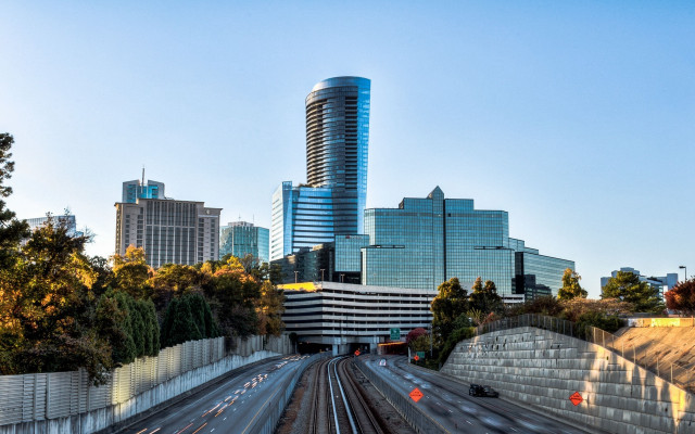 Tokyo cityscape bridge tower skyline free wallpaper for desktop - medium preview image