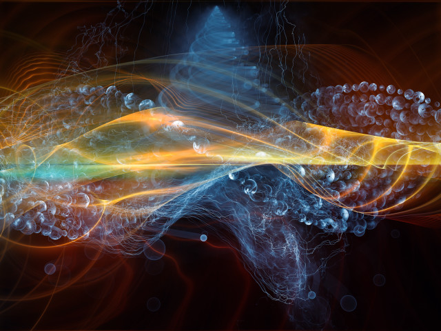 Colorful bubbles water abstract glowing free wallpaper for desktop - medium preview image