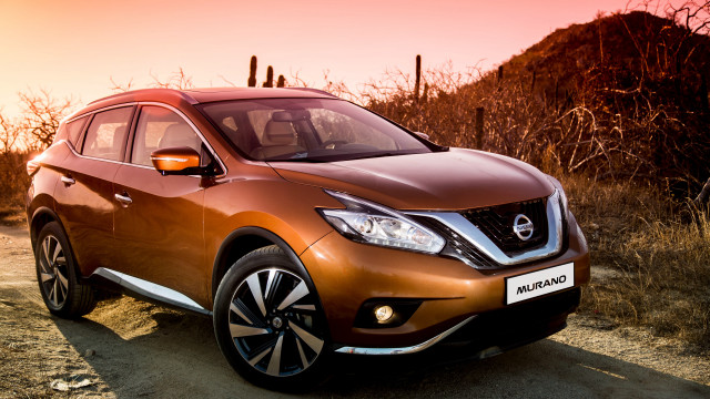 Brown nissan murano desert dirt free wallpaper for desktop - medium preview image