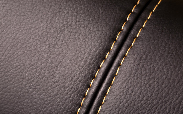 Black leather gold stitching arts free wallpaper for desktop - medium preview image