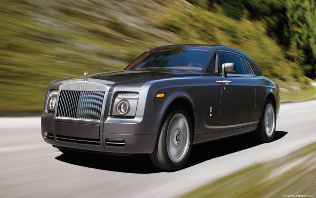 Rolls royce neoclassical luxury forest free wallpaper for desktop - medium preview image