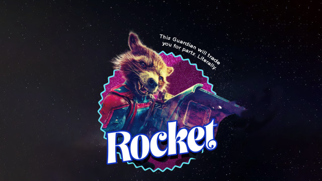 Rocket logo space art 2020s free wallpaper for desktop - medium preview image