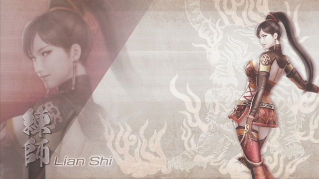 Woman costume sword dragon chinese free wallpaper for desktop - medium preview image