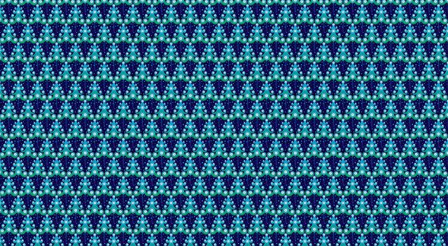 Blue green pattern figure crystal free wallpaper for desktop - medium preview image