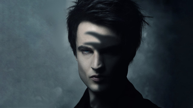 Gothic portrait man black shirt free wallpaper for desktop - medium preview image