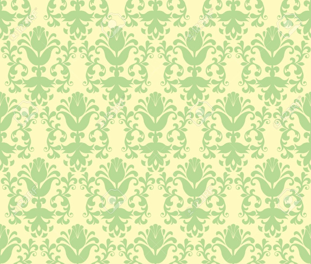 Green yellow floral wallpaper stock free wallpaper for desktop - medium preview image
