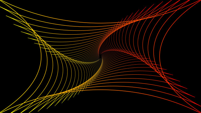 Black background red yellow swirl free wallpaper for desktop - medium preview image
