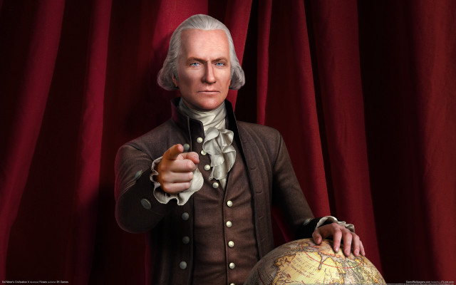 Man globe coolidge realistic american free wallpaper for desktop - medium preview image