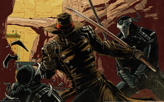 Man suit sword armor cobra free wallpaper for desktop - medium preview image