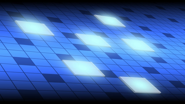 Blue tiles light shine abstract free wallpaper for desktop - medium preview image