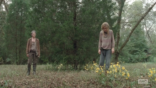 Two people field trees background free wallpaper for desktop - medium preview image