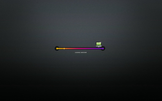 Black background colorful tubes minimalism free wallpaper for desktop - medium preview image