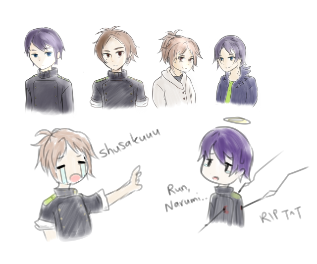 Anime characters expressions diverse faces #5 free wallpaper for desktop - medium preview image