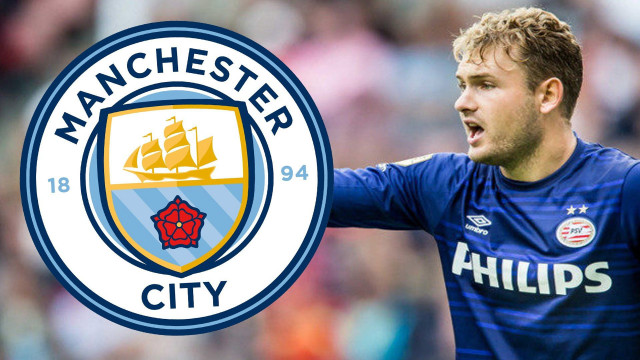 Man holding soccer ball city free wallpaper for desktop - medium preview image