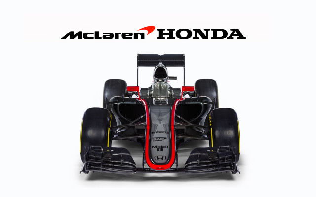 Red white race car team free wallpaper for desktop - medium preview image