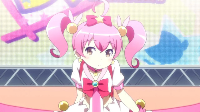 Pink haired girl rococo yayoi free wallpaper for desktop - medium preview image