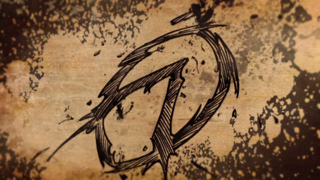 Grungy letter q bird back free wallpaper for desktop - medium preview image