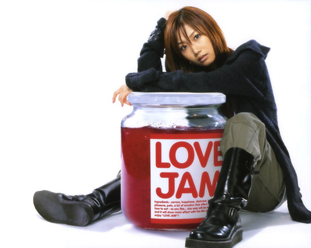Woman sitting floor jar jam free wallpaper for desktop - medium preview image